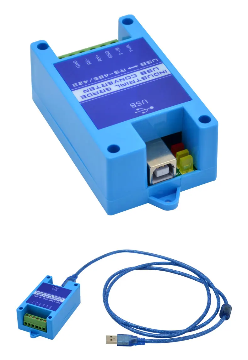 USB к 232 485 422 промышленный последовательный преобразователь 2 порта RS485 к USB Молниезащита WIN7/8/10
