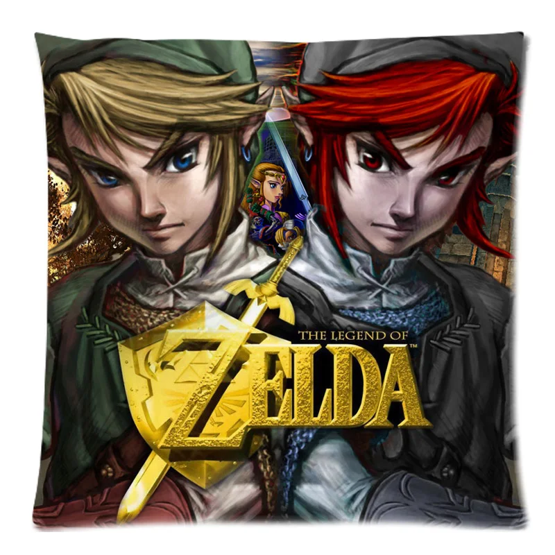 Подгонянная наволочка для дивана Legend of Zelda Throw Наволочка декоративная хлопковая линия наволочка домашний Декор 45X45 см