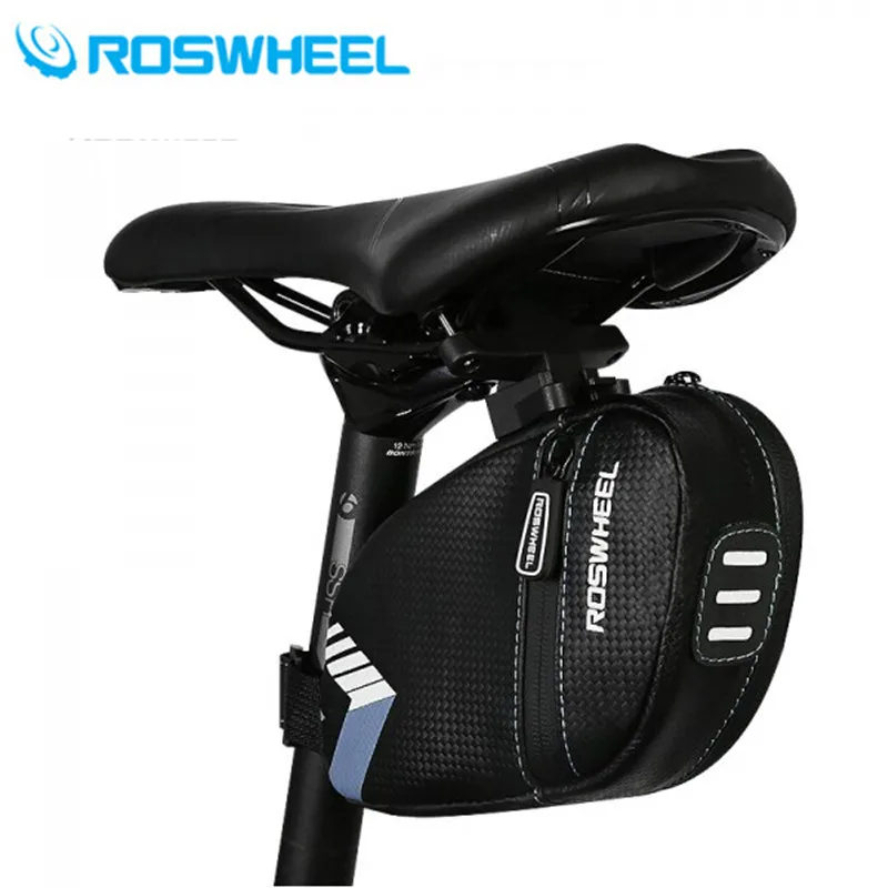 ROSWHEEL велосипед седло мешок с хвост свет лампы карман Водонепроницаемый MTB велосипед сзади Сумки Велоспорт Заднее Сиденье Хвост сумка аксессуары