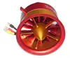 EDF metal 90mm ducted fan with brushless motor 6S thrust up to 3.5KG rc airplane jet engine ► Photo 1/4