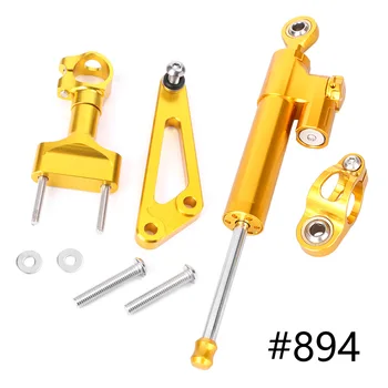 

For Honda CB600F HORNET CNC Steering Damper Stabilizer w/ Bracket Set Saftety Control 2007-2016 Anodized Aluminum Motorbike Part