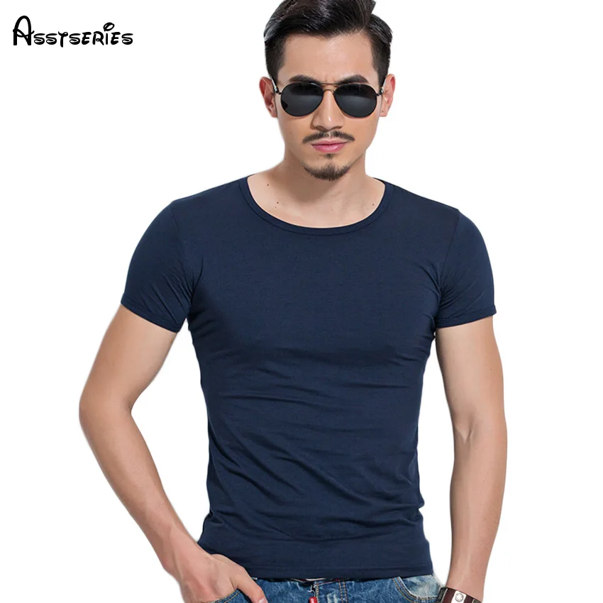 2018 Новый Для Мужчин's Футболки Новые Летние Хлопок Slim Fit короткий рукав Футболка Для мужчин модные тенденции Фитнес футболка бесплатная