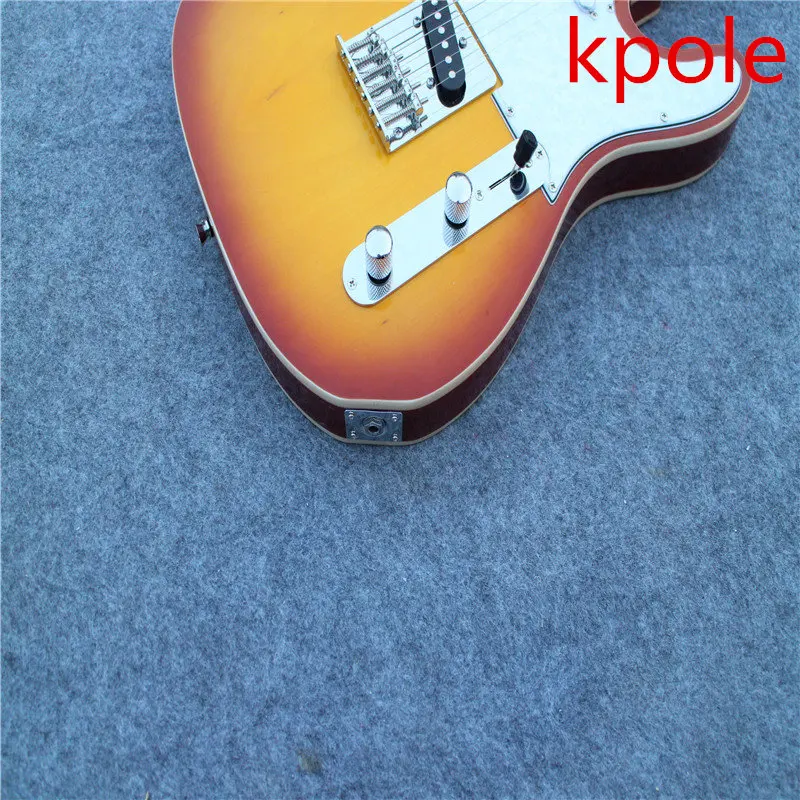 Бесплатная доставка kpole горячая Распродажа Серия Делюкс Нэшвилл telcaster Sunburst