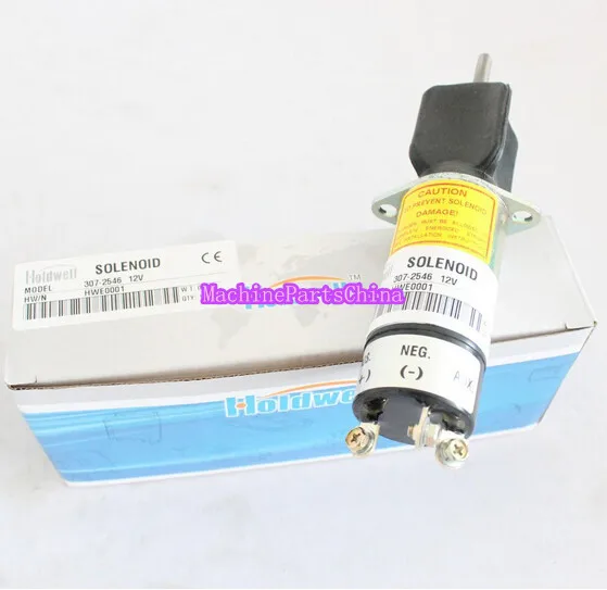 Holdwell соленоид отключения клапан для 1504-12D2U1B1S1A 307-2546 12 В