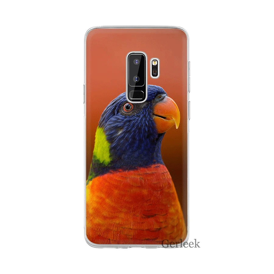 Desxz говорящая птица чехол для Samsung Galaxy A3 A5 A6 A7 A8 A9 A10 A30 A40 A50 A70 Защитная крышка - Цвет: H9