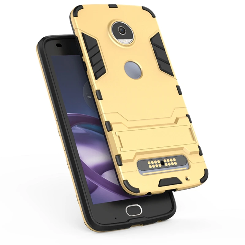 Ударопрочный чехол-гибрид на клип чехол для телефона чехол для Moto G6, плюс, Z2 играть с принтом «Железный человек», роскошные 2 в 1 из твердого Пластик+ ТПУ повышенной прочности и защищенности противоударный