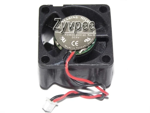 25 мм 12 v F2510CT-12UCV, 5 V 2510-5L FD0525-B2012C 2 проводное Охлаждение вентилятором