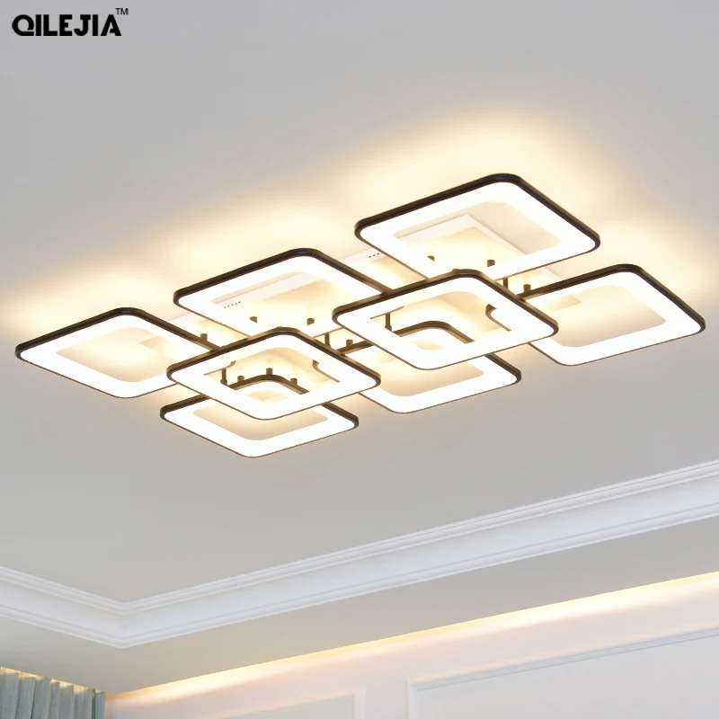 

Modern led light chandelier for living room bedroom white simple plafond living room chandelier home lighting fixtures AC85-260V