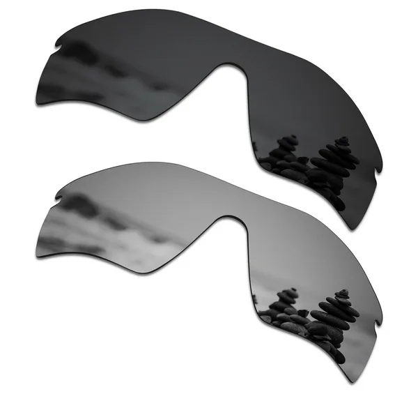 2 Pieces Smartvlt 2 шт. поляризованные солнцезащитные очки Сменные линзы для очков Oakley Radar EV Path маскирующий черный и серебристый Титан - Цвет линз: 2 Pieces