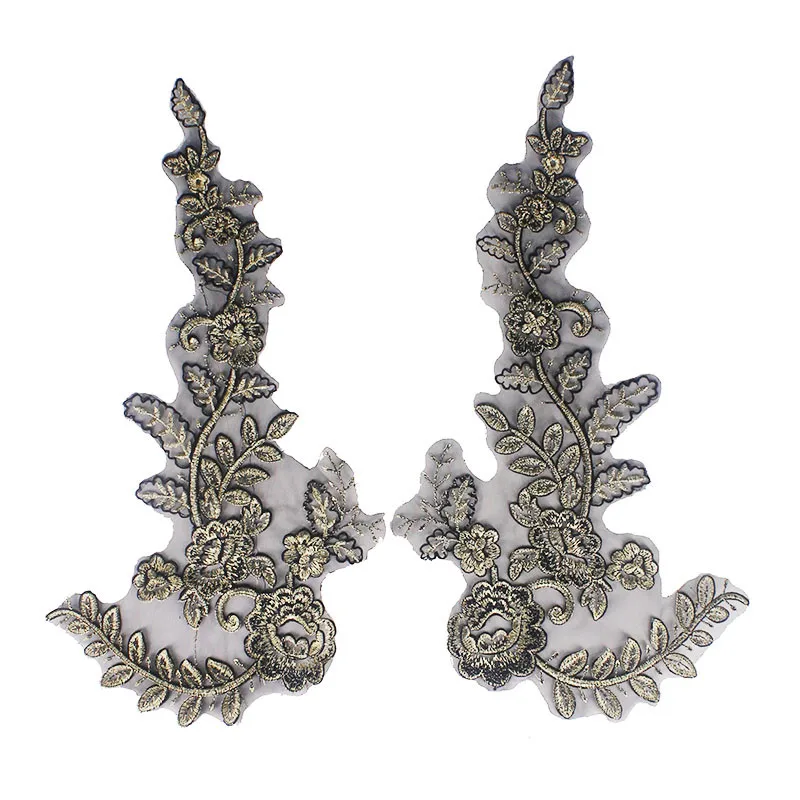 10pair-Mirror-Gold-Metallic-Flower-Embroidery-Applique-Lace-Fabric-Cord-Patches-Motif-Embossed-Sewing-Accessories-T2318 (3)
