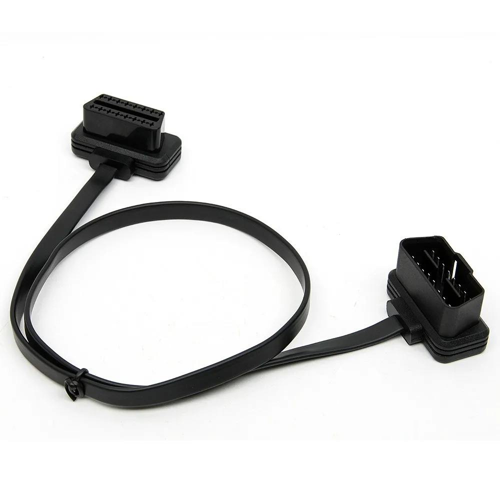 Автомобильный стиль ELM327 Bluetooth Плюс OBD2 16Pin штекер к женскому ELM327 диагностический удлинитель соединитель