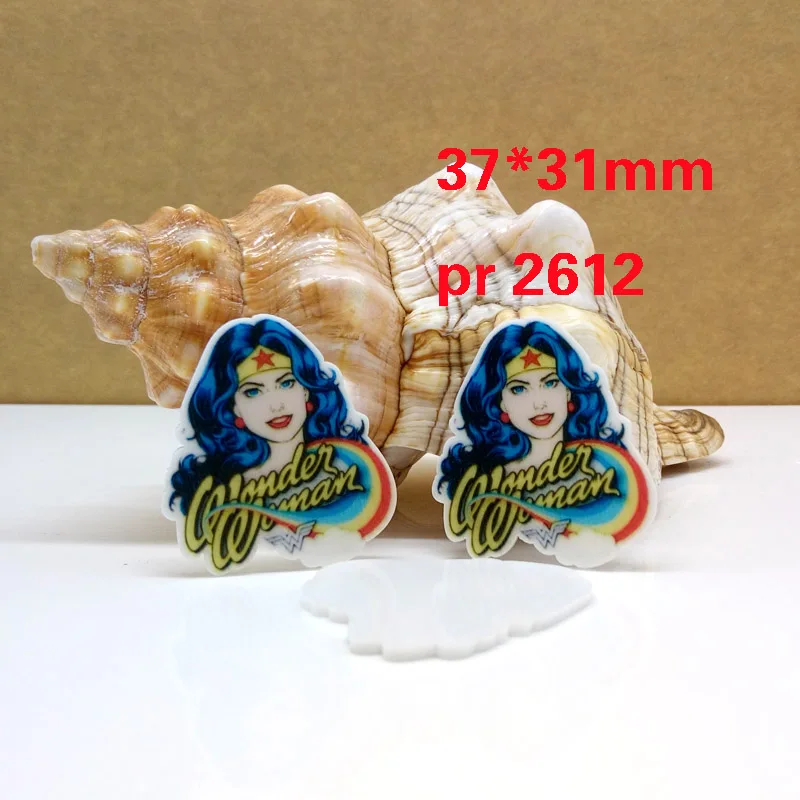2612 30 шт мультфильм персонаж плоское украшение из смолы pr 2612 - Цвет: 2612