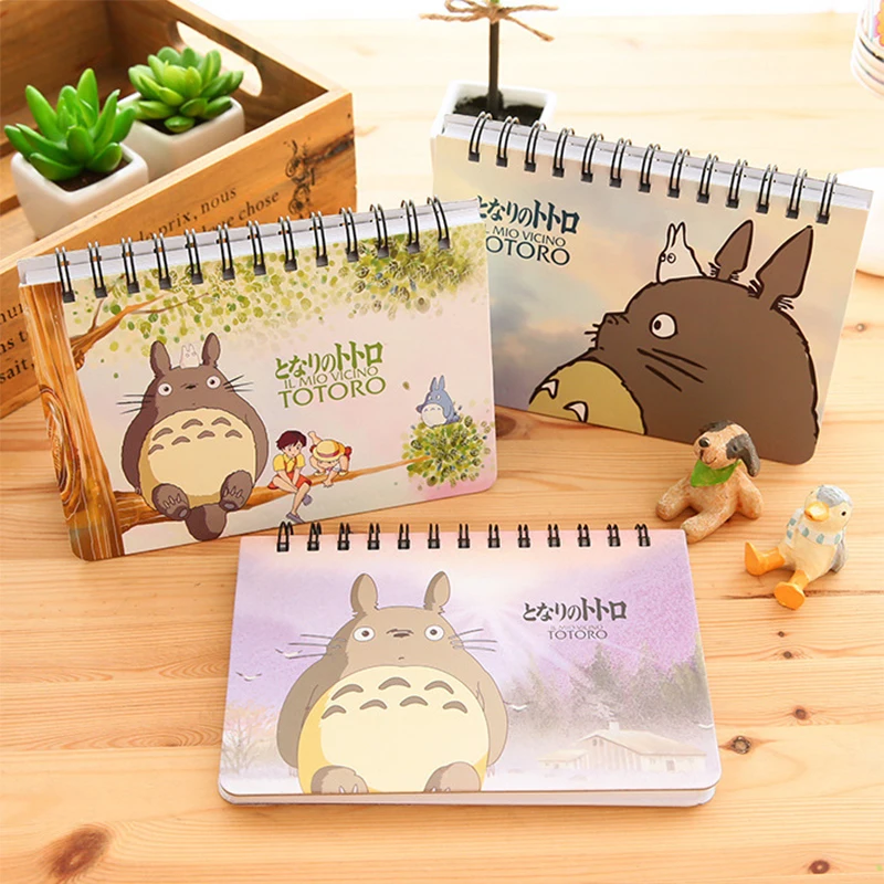 Мультфильм Тоторо Еженедельный план спираль тетрадь Повестки дня на неделю