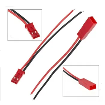 

10 pairs! JST plug with silicone line Male + Female Connector Plug Lighting Vehicles & Remote Control Toys Extension Cord