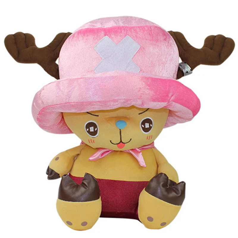 2017 Anime One Piece Tony Tony Chopper Plush Toys Cute Kids Cartoon Chopper Soft Stuffed Dolls Gift for Baby Kids Children Friends 30cm  (6)