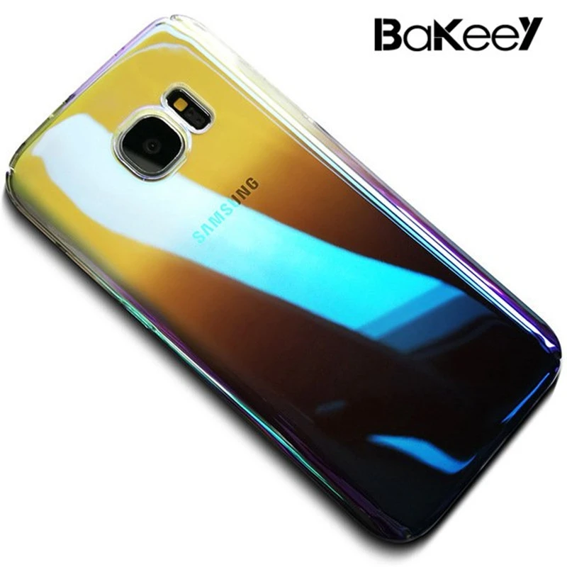 

Bakeey Cool Gradient Color Hard PC Protective Back Case For Samsung-Galaxy S7 Edge Luxury Slim Anti-knock Soft Phone Case