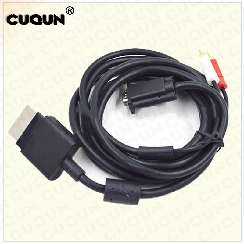 Original VGA Cable for Microsoft XBox 360 High Definition VGA Component