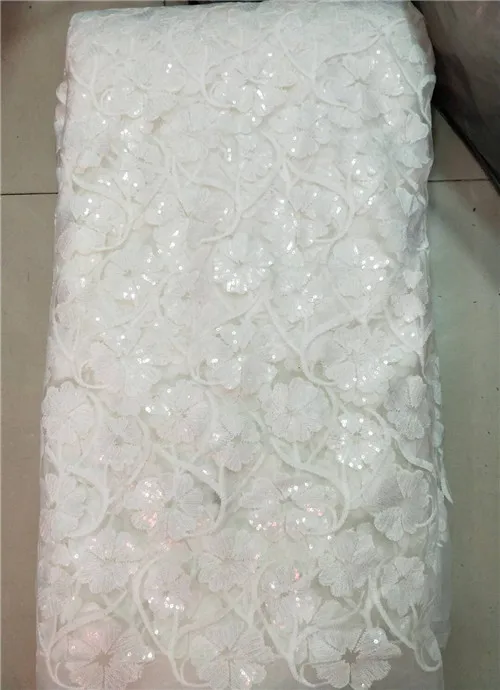 Кружевной сетчатый материал с блестками в африканском стиле для женщин