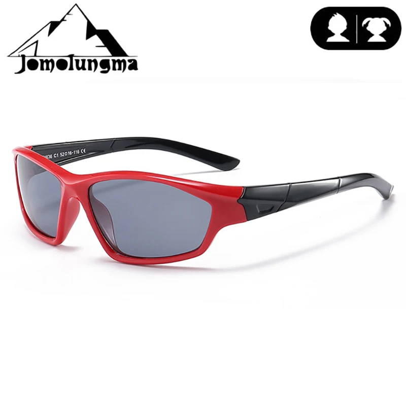 Jomolungma Дети Открытый спортивные солнцезащитные очки UV400 защиты поляризованные Пеший Туризм Рыбалка солнцезащитные очки гольф D1636