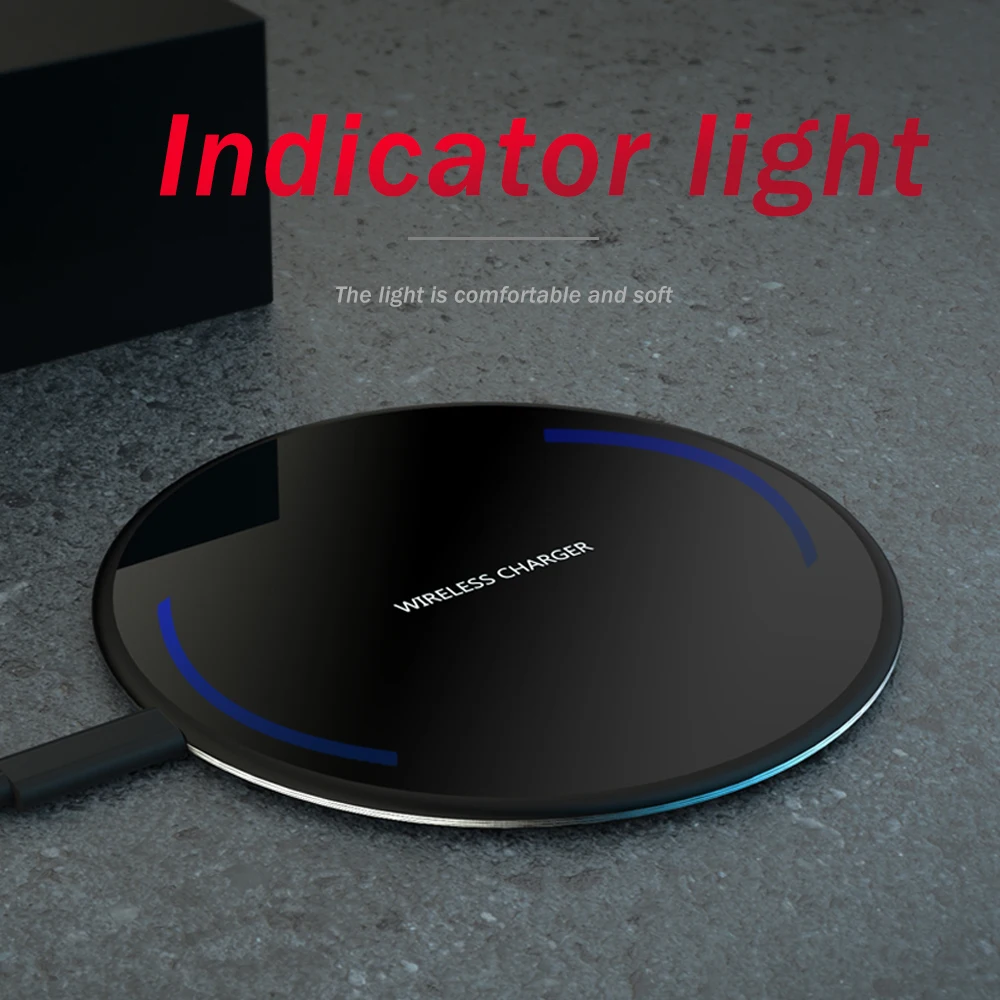 

10W Wireless Fast Charging Charger Cradle Dock for Apple iPhone 8 10 X/Samsung S9 S8 Note 8/Huawei P20 pro/mate 10 Charging Pad