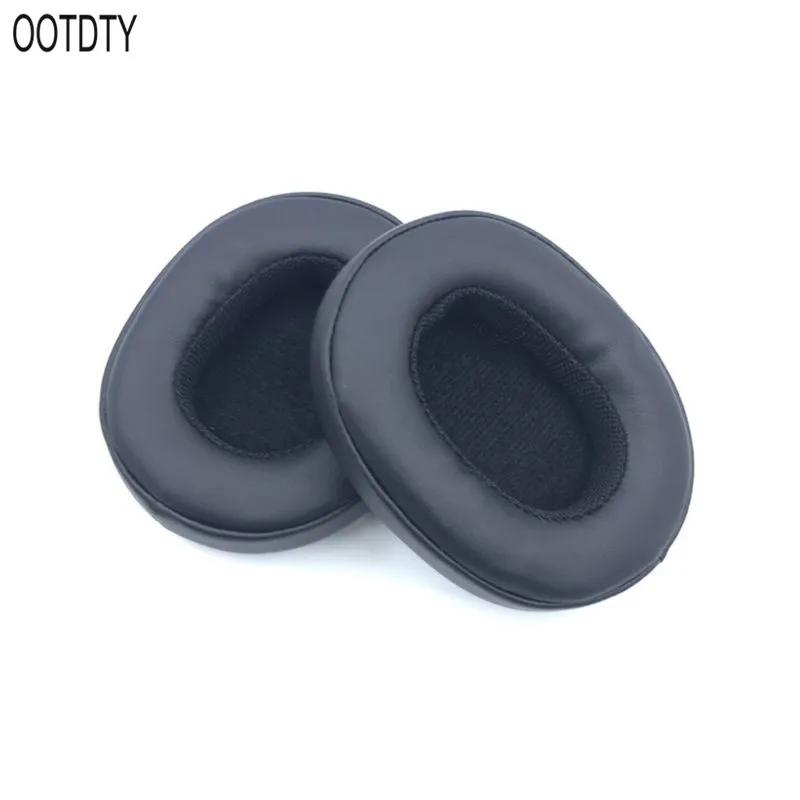 Амбушюры для наушников амбушюры Мягкая Пена Подушка Замена для Skullcandy дробилка Bluetooth беспроводные наушники - Цвет: Черный