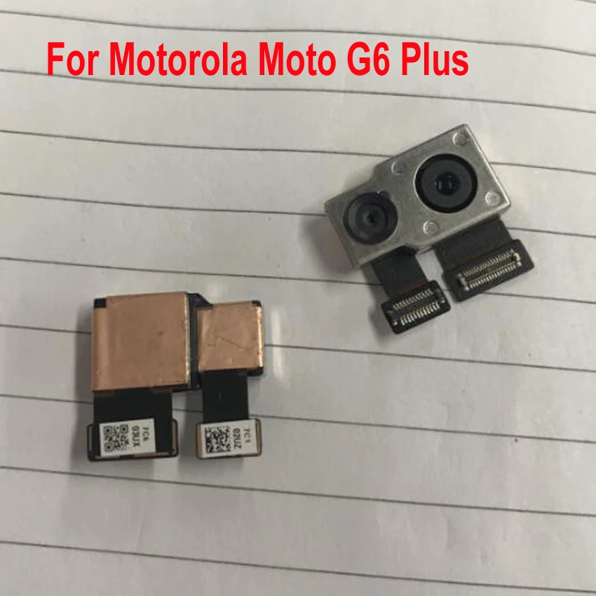 Original Tested Big Main Back Camera for Motorola Moto G6 Plus XT1926 Rear Phone Replacement | Мобильные телефоны и