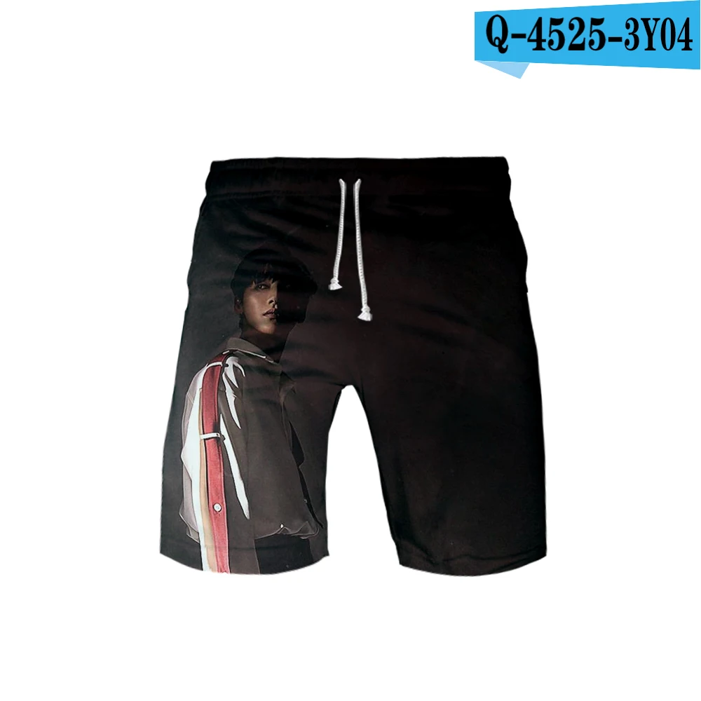 Frdun Tommy AB6IX 3D Пляжные шорты корейский модный комплект для девочек летние повседневные шорты Модная одежда в стиле «хип-хоп» с короткими 3D штаны пляжная одежда XXS-6XL - Цвет: Q4525