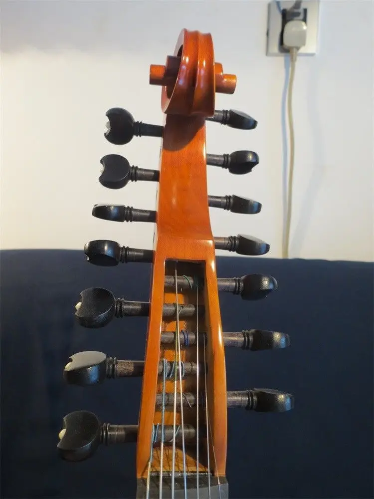 Песня концертная 1" viola d'Amore 7*7 Струны 14 струн 4/4 скрипка#12949