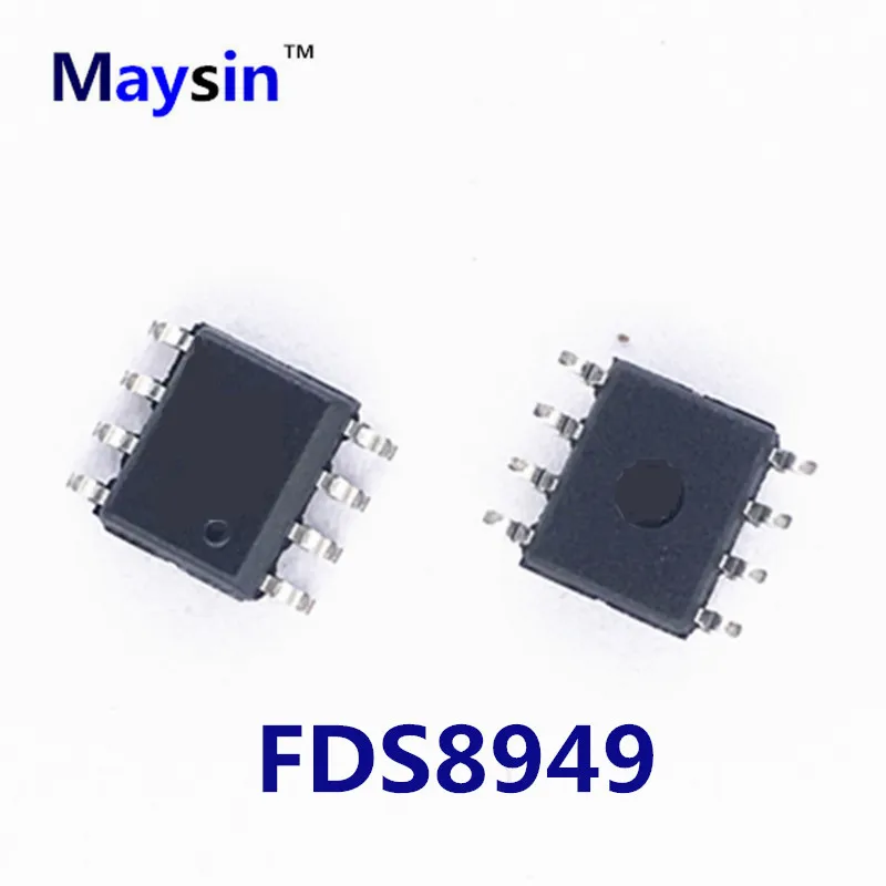 10 шт. MOSFET FDS8949-NL 40 В 6A FDS8949 8949 SOP8 оригинальный