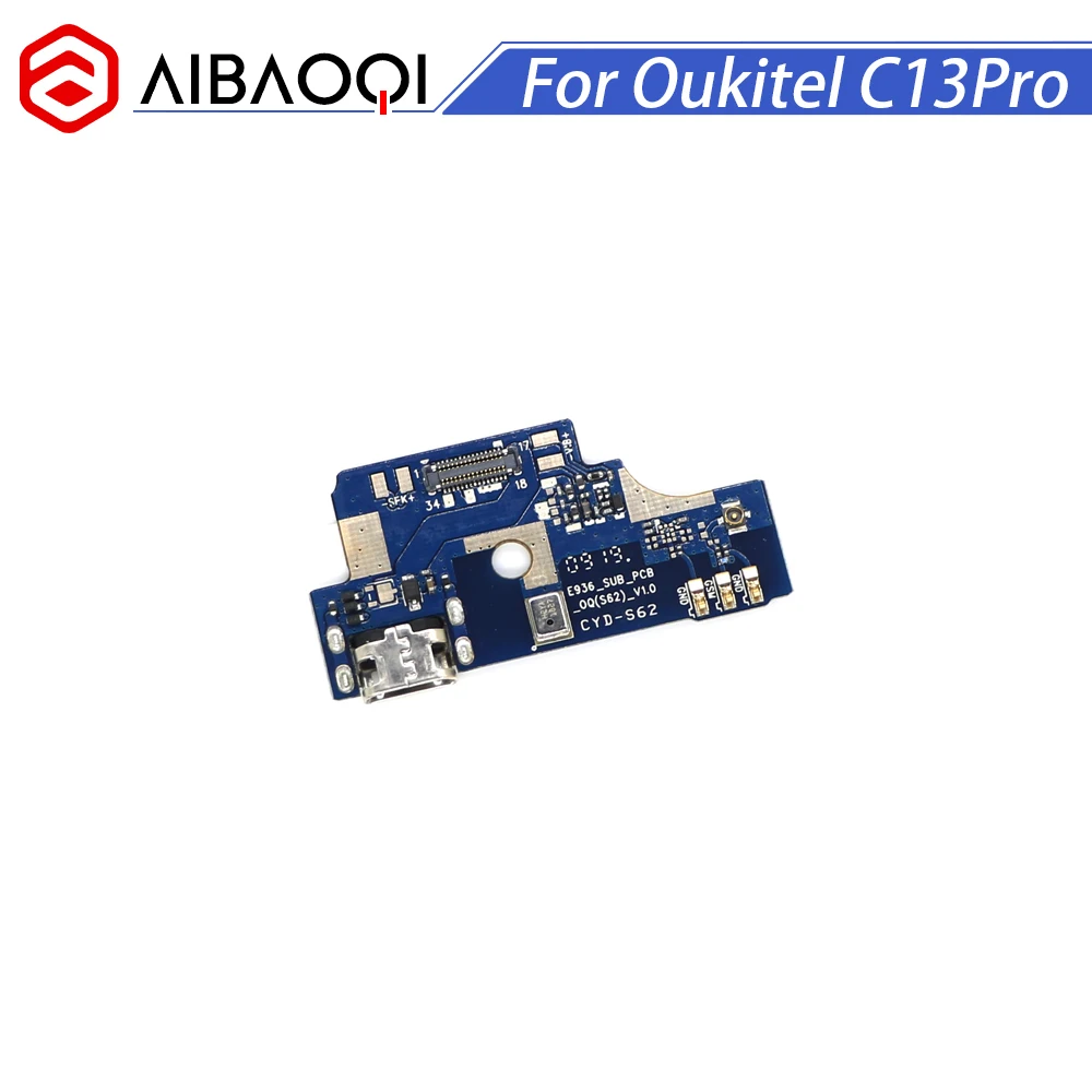 AiBaoQi usb разъем зарядная плата для Oukitel C13 Pro мобильный гибкий телефон зарядка кабелей модуль телефон мини USB порт