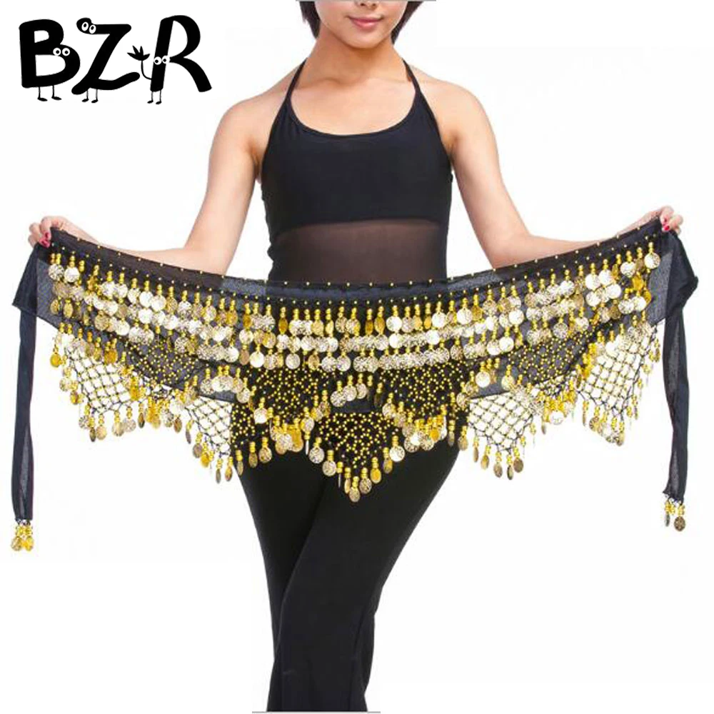 Buy Bazzery New 320 coins belly dance waist chain hip