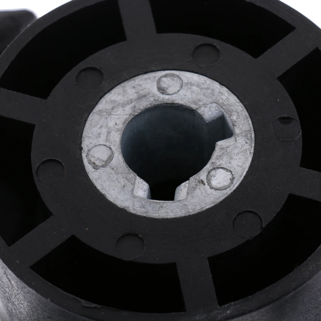 Premium Aluminum Alloy Marine Boat Steering Wheel 310mm 3/4 inch Key Way Tapered with Center Cap