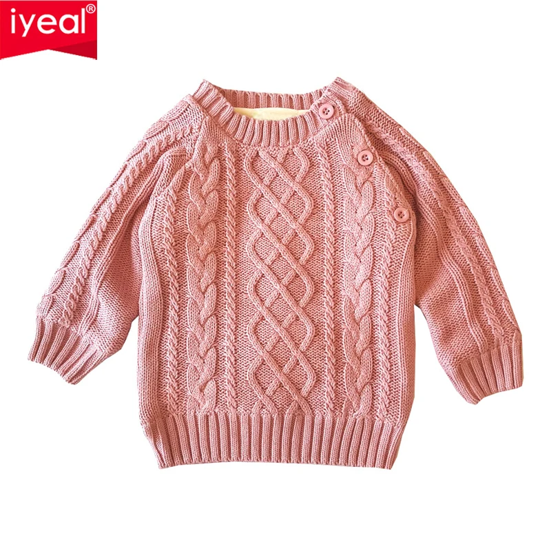 

IYEAL Baby Girls Boys Clothes Pullover Christmas Knitted Sweater Kids Long Sleeve Casual Warm Sweaters Winter Toddler Clothing