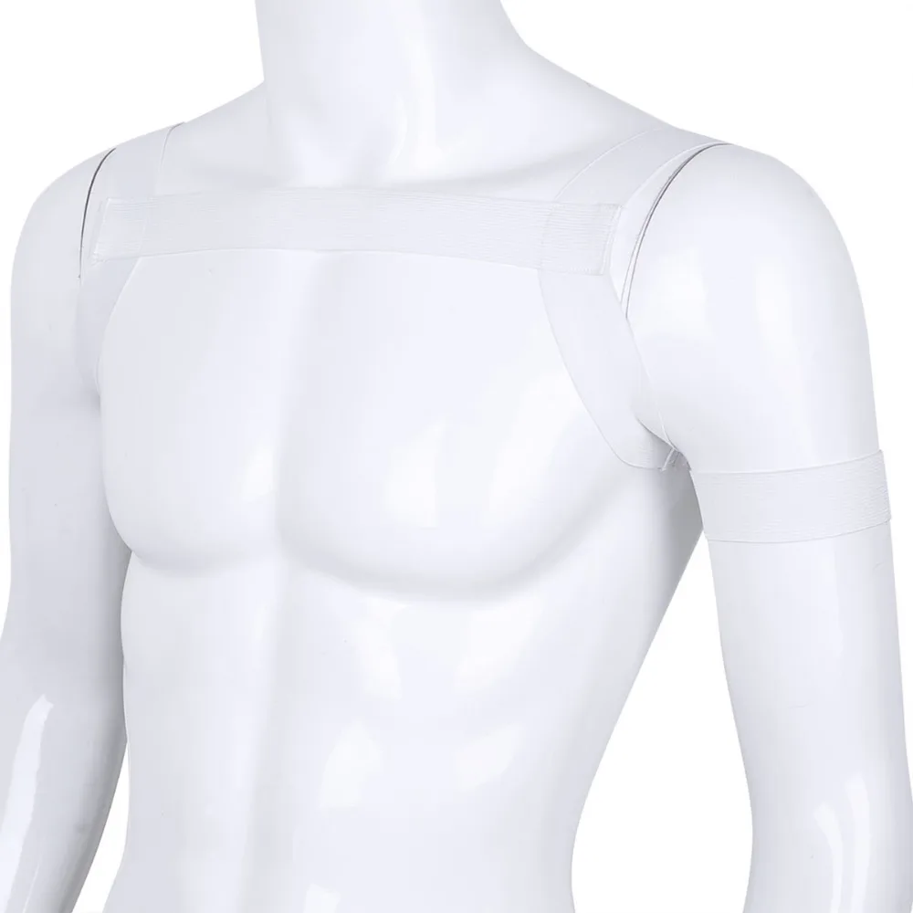 Мужская мода нагрудный ремень для тела Пояс Костюм белье эластичное плечо мышцы Связывание Поддержка Brace выдалбливают с повязкой