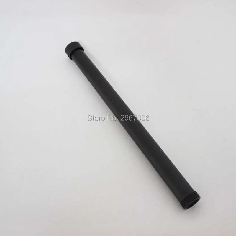Gizero Бесплатная доставка Новый 11.8 "(30 см) черный бронзовая отделка круглый Ванная комната Душ расширение трубы душ Замена gi1330