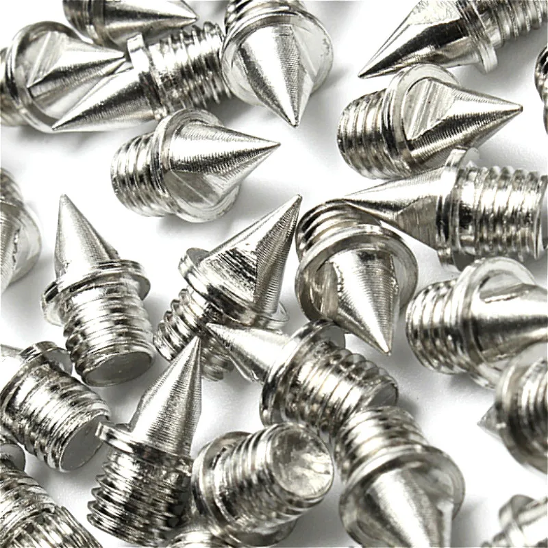 Новинка 120 шт. Шипы конусные Сменные шипы для обуви занятий спортом бегом