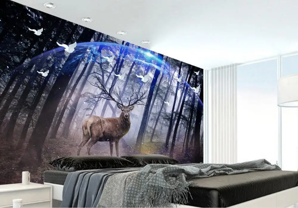 Обои для телевизора 3D обои гостиной фона настенные бумаги украшения дома рулон