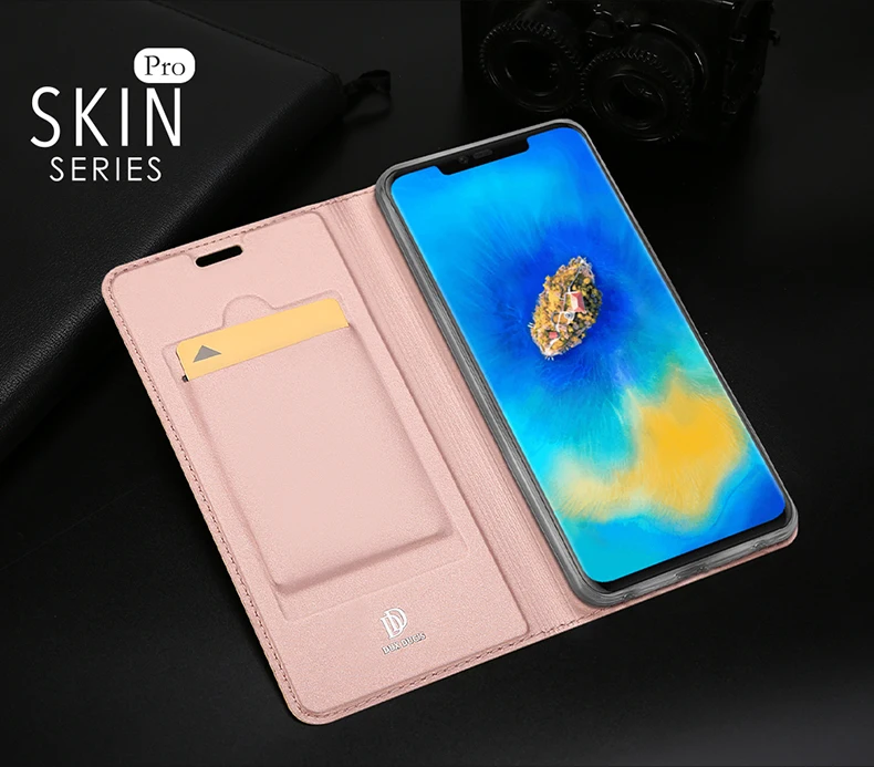 DUX DUCIS чехол из искусственной кожи с защелкой для huawei mate 20 Pro Роскошный кошелек для телефона huawei mate 20 Pro чехол mate 20 coque
