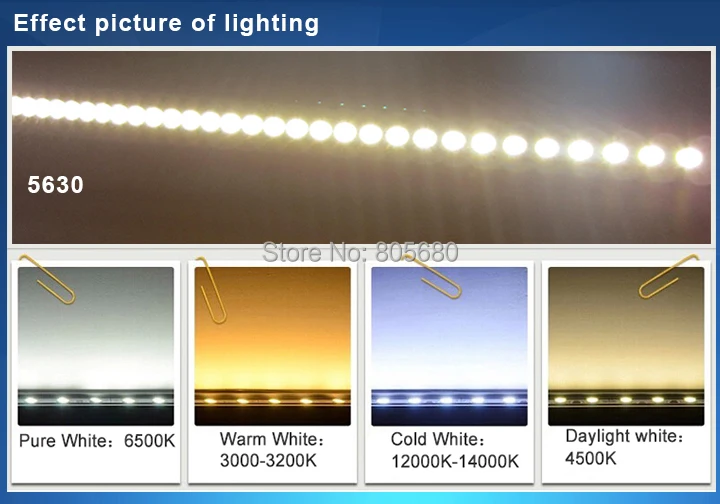 100 м/лот led Жесткий полосы 72led/m двойной чип SMD7020 * 72led 18 Вт 1 м жесткая лента освещения DC12V не водонепроницаемый 35lm/Светодиодные Жесткая