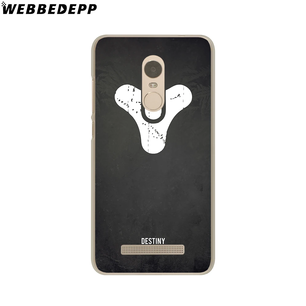 WEBBEDEPP DESTINY GHOST чехол для телефона для Xiaomi Redmi 4X 4A 5A 5 6plus Pro 6A S2 7 Note 5, 6, 7, 8 Pro 4X Go крышка