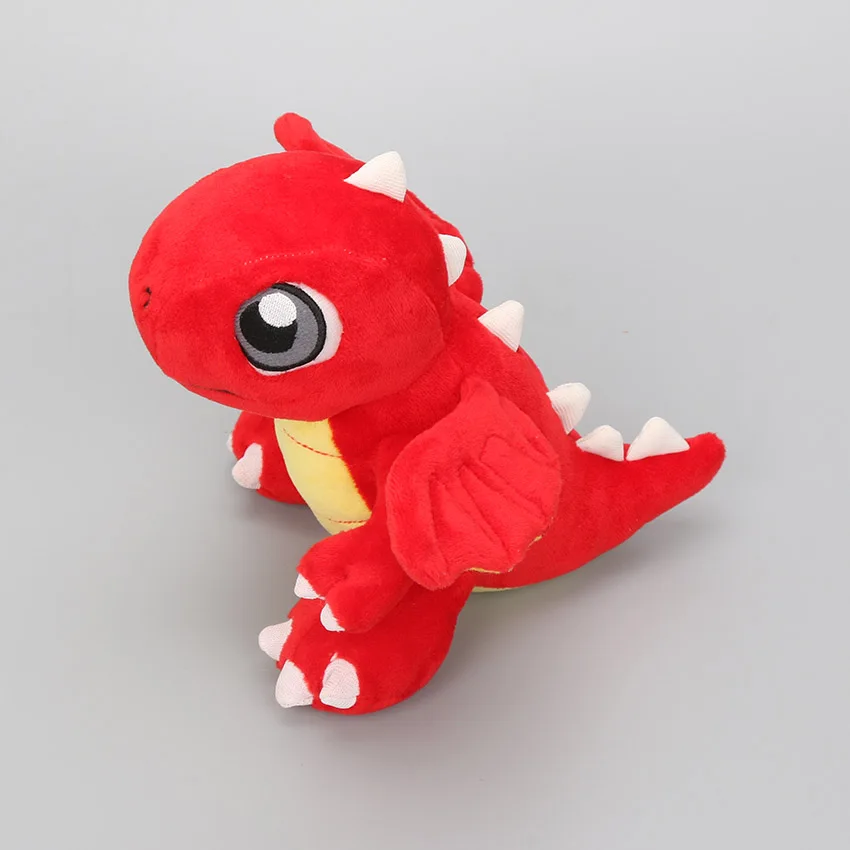 Милые в dragonvale Детские Красный Огненный Дракон плюшевые Игрушечные лошадки мягкая чучело Куклы сезонных Дракон Juguetes де peluche Bebe