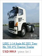 1/14 LESU 8*8 гидравлический самосвал RC DIY Tmy MAN модель без радио ESC без покраски THZH0199