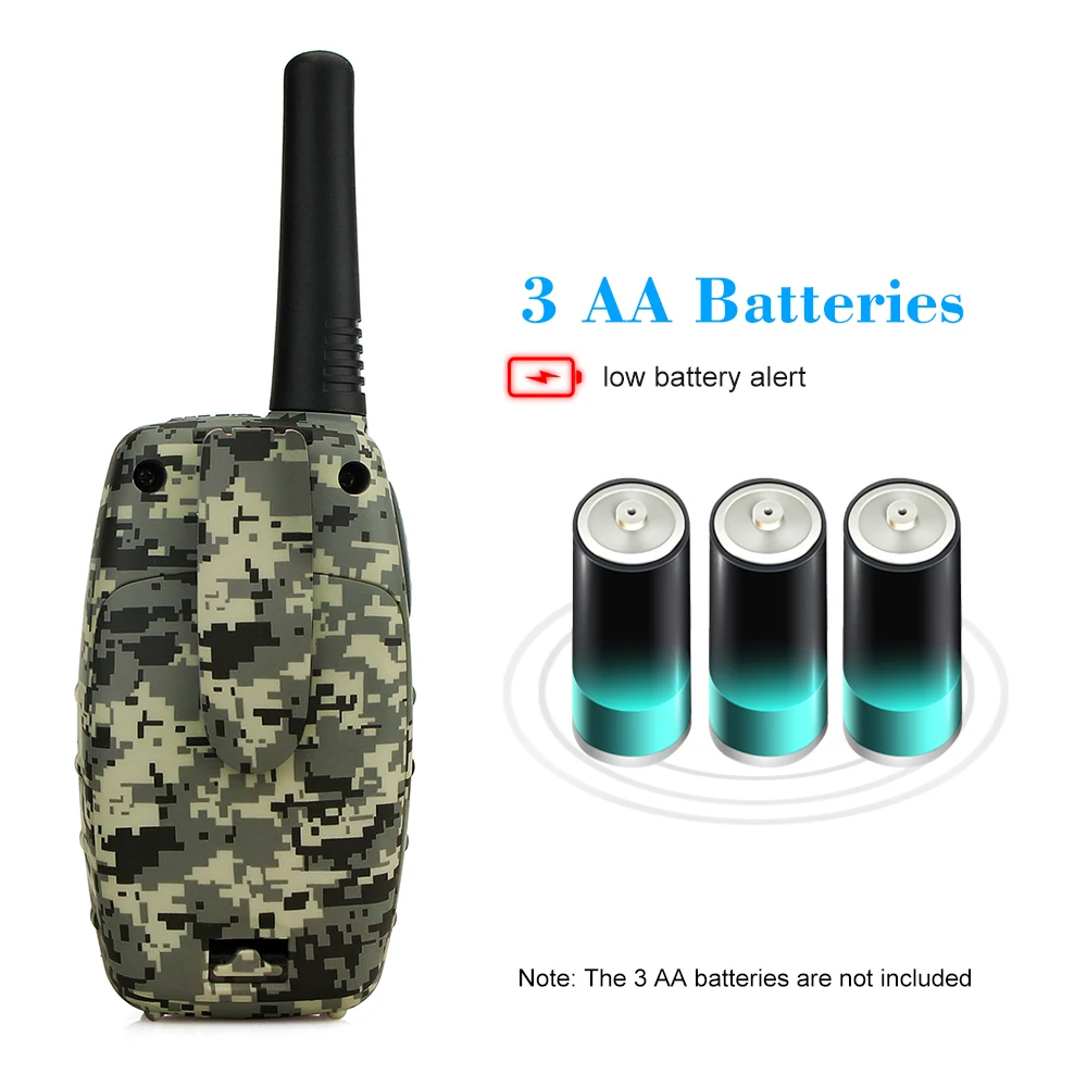 2 шт. Retevis RT628 UHF Walkie Talkie для детей Дети Мини двухстороннее радио 8 каналов без лицензии ЖК-дисплей VOX PTT