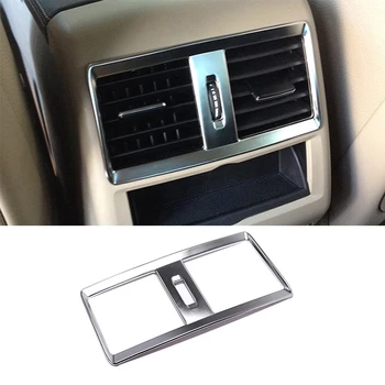 

ABS Chrome Air Conditioning Air Outlet Vent Trim Cover For Mercedes Benz GLE GLS 15-17 W164 X164 ML GL 2013-2016