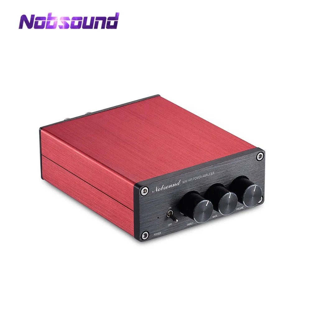 Nobsound Hi-Fi 200-Watt TPA3116 Digital Power Amplifier Hi-Fi Audio Stereo Amp With Treble Bass Control