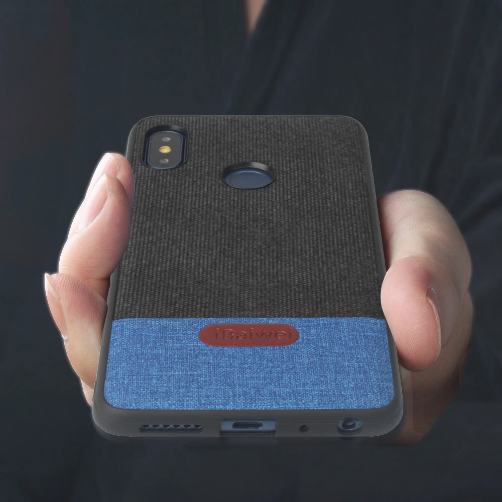 

Global Version For Xiaomi Redmi Note 5 Phone Case Luxury Silicone Edge Protection Case Redmi Note 5 Pro Fabric Back Cover Coque
