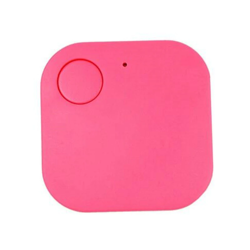Pink Мини умный трекер Интеллектуальный беспроводной Bluetooth Анти-потери отслеживание тегов датчик сигнализации Детский кошелек брелок для поиска ключей телефон - Цвет: Pink
