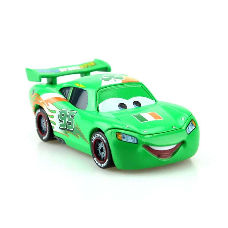 Disney Pixar Cars Ireland McQueen 1:55 масштабная модель полученная литьем под давлением металлический сплав модле милые игрушки для детей Подарки аниме мультфильм детский автомобиль