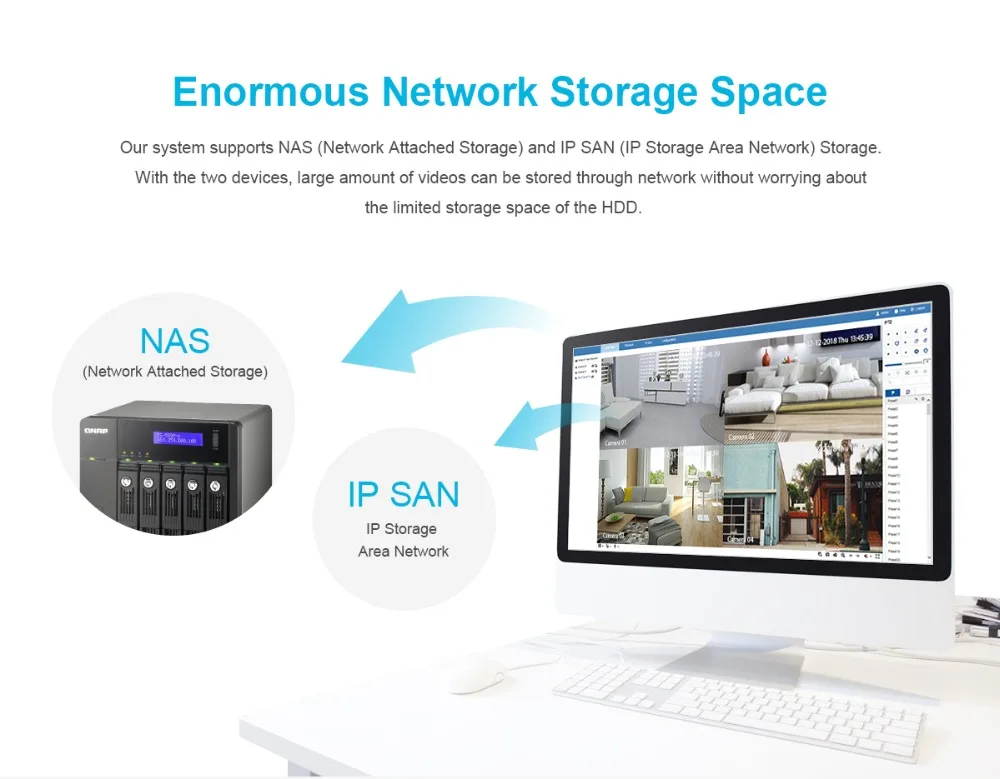 ANNKE 8CH 2MP POE видео система безопасности 4K NVR с 8 шт 4 мм 1080P Всепогодный ИК ночного видения камеры H.264 домашний NVR комплект
