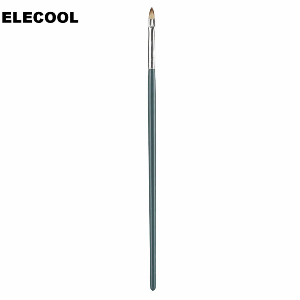 Elecool 5 шт. DIY Профессиональная Кисть для дизайна ногтей набор кистей для окрашивания ногтей УФ-гель для ногтей Инструменты